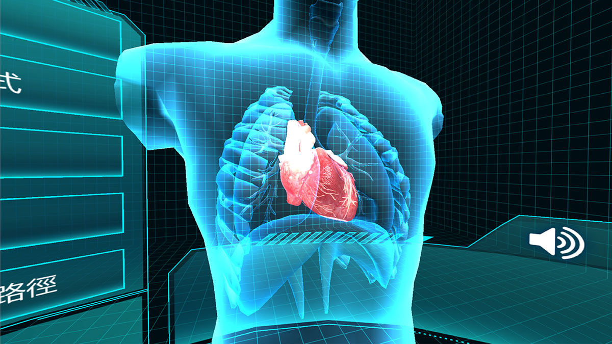 醫學與人體器官系統3D VR