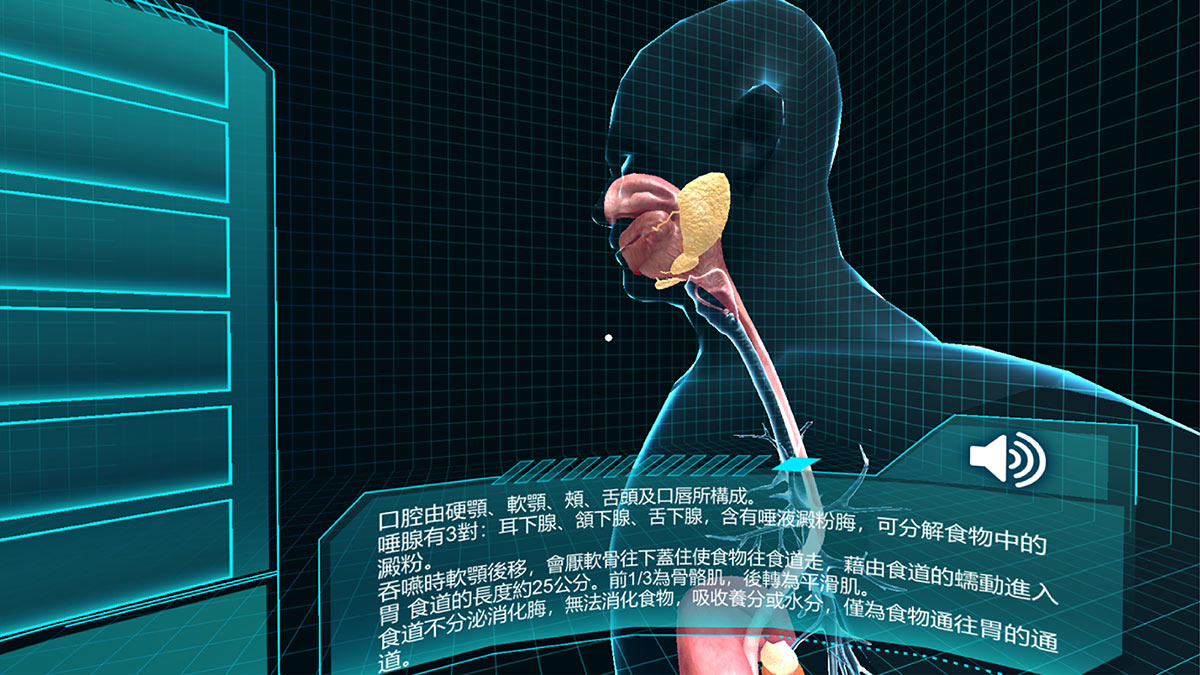 醫學器官系統VR虛擬實境